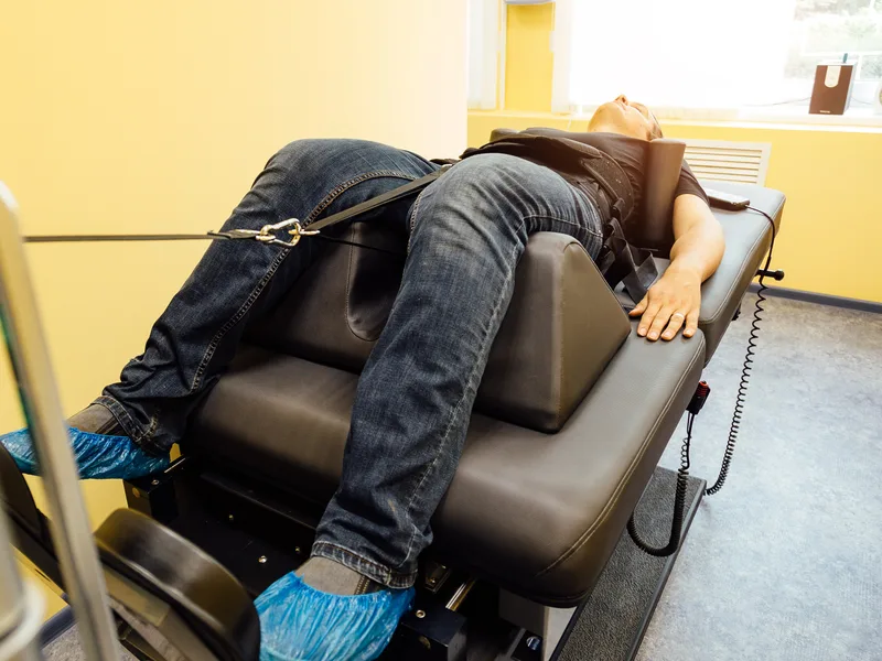Flexion-Distraction at Health & Healing Family Chiropractic in Andover
