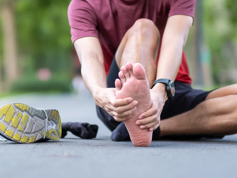 Health & Healing Family Chiropractic treating plantar fasciitis in Andover