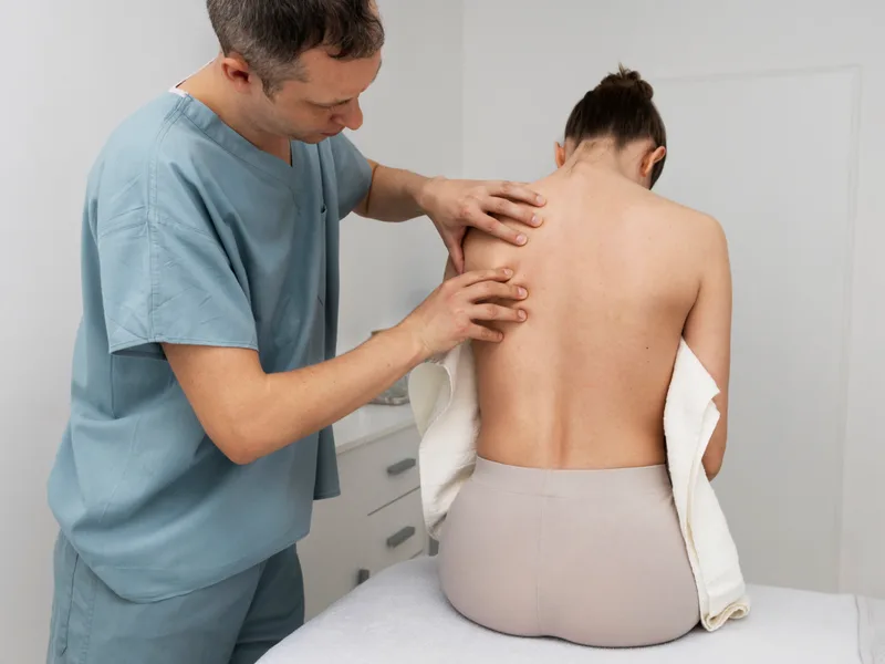 Chiropractic care for scoliosis at Health & Healing Family Chiropractic in Andover