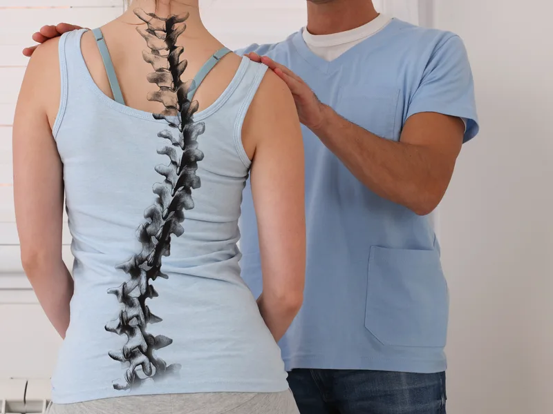 Health & Healing Family Chiropractic treating scoliosis in Andover
